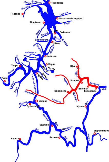 Карта движения рек. Река Клязьма на карте. Исток реки Клязьма схема. Схема реки Клязьма с притоками. Схема реки Клязьма.